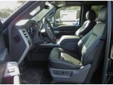 2013 Ford F450 Super Duty Lariat Crew Cab 4x4 Black Interior