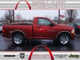 Deep Cherry Red Crystal Pearl Dodge Ram 1500 in 2012