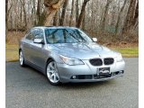 2007 Silver Grey Metallic BMW 5 Series 550i Sedan #74925485