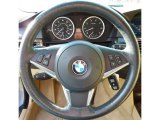 2007 BMW 5 Series 550i Sedan Steering Wheel