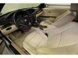 2008 BMW 3 Series 328i Convertible Cream Beige Interior
