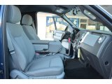 2013 Ford F150 XLT Regular Cab 4x4 Steel Gray Interior