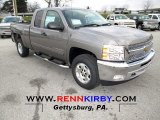 2013 Graystone Metallic Chevrolet Silverado 1500 LT Extended Cab 4x4 #74973490