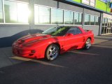 2002 Bright Red Pontiac Firebird Trans Am WS-6 Coupe #74973817