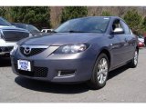 2007 Galaxy Gray Mica Mazda MAZDA3 i Sport Sedan #7483434