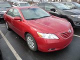 Barcelona Red Metallic Toyota Camry in 2007