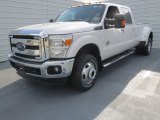 2013 Ford F350 Super Duty Lariat Crew Cab 4x4 Dually Front 3/4 View