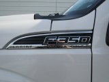 2013 Ford F350 Super Duty Lariat Crew Cab 4x4 Dually Marks and Logos
