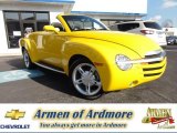 2003 Slingshot Yellow Chevrolet SSR  #74973319