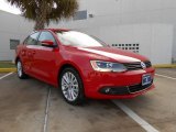 2013 Tornado Red Volkswagen Jetta TDI Sedan #74973654