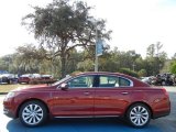 Ruby Red Lincoln MKS in 2013