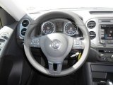 2013 Volkswagen Tiguan SE Steering Wheel