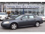 2010 Cyber Gray Metallic Chevrolet Impala LS #75021394