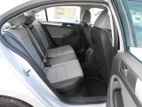 2013 Volkswagen Jetta Hybrid SE Rear Seat