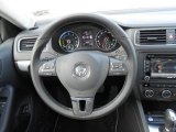 2013 Volkswagen Jetta Hybrid SE Steering Wheel