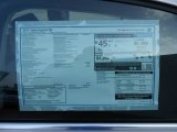 2013 Volkswagen Jetta Hybrid SE Window Sticker