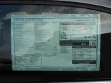 2013 Volkswagen Jetta Hybrid SEL Premium Window Sticker