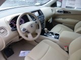 2013 Nissan Pathfinder SV 4x4 Almond Interior