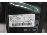 2002 Liberty Color Code for Shale Green Metallic - Color Code: PGR