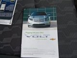 2011 Chevrolet Volt Hatchback Books/Manuals