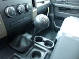 2012 Dodge Ram 2500 HD ST Regular Cab 4x4 6 Speed Automatic Transmission
