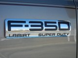 2005 Ford F350 Super Duty Lariat Crew Cab Marks and Logos