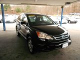2010 Crystal Black Pearl Honda CR-V LX AWD #75021442