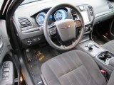 2012 Chrysler 300 S V6 Black Interior