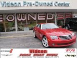 2004 Blaze Red Crystal Pearl Chrysler Crossfire Limited Coupe #75074440
