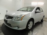 Brilliant Silver Metallic Nissan Sentra in 2010