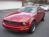 2005 Redfire Metallic Ford Mustang V6 Deluxe Coupe #75074420