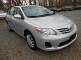 2013 Classic Silver Metallic Toyota Corolla LE #75074290