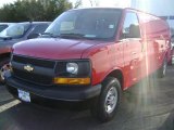 2013 Victory Red Chevrolet Express 2500 Cargo Van #75073923