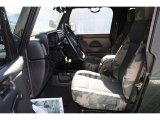 2005 Jeep Wrangler Willys Edition 4x4 Camouflage Interior