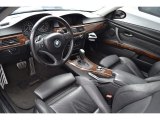 2007 BMW 3 Series 335i Coupe Black Interior