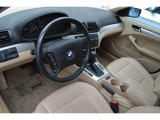 2003 BMW 3 Series 325i Sedan Beige Interior