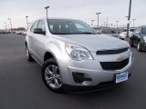 2013 Silver Ice Metallic Chevrolet Equinox LS AWD #75074240