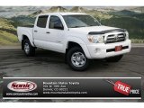 2010 Super White Toyota Tacoma V6 SR5 Double Cab 4x4 #75123203