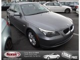 2010 Space Grey Metallic BMW 5 Series 528i Sedan #75123329