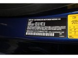 2013 X1 Color Code for Le Mans Blue Metallic - Color Code: 381