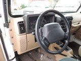 2002 Jeep Wrangler Sahara 4x4 Steering Wheel