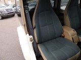 2002 Jeep Wrangler Sahara 4x4 Front Seat