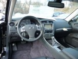 2013 Lexus IS 250 AWD Black Interior
