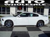Bright White Dodge Charger in 2012