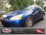 2004 Sapphire Blue Pearl Honda Accord EX Coupe #75168713