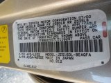 2001 GS Color Code for Burnished Gold - Color Code: 4P2
