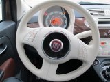 2012 Fiat 500 Lounge Steering Wheel