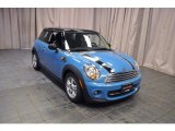 Kite Blue Mini Cooper in 2013