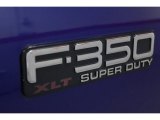 2003 Ford F350 Super Duty XL SuperCab 4x4 Dually Marks and Logos