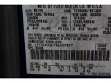 2003 F350 Super Duty Color Code for Sonic Blue Metallic - Color Code: SN